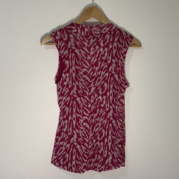 INC Women's Lined Animal Print Tank Top Blouse Medium - Picture 4 of 4